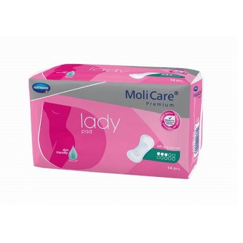 MoliCare Premium Lady Pad 3 Drops 504 ml 168 (Pack 14 x 12) 168644