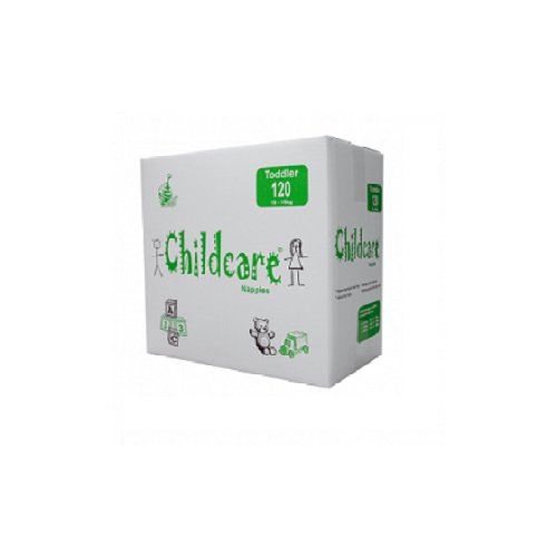 Childcare Nappy Toddler (10 to 15kg) Ctn 120 -
