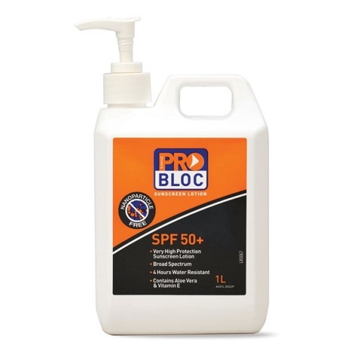 Pro Bloc 50+ Sunscreen 1 Ltr Pump Pack